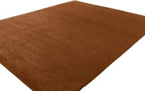 Modern Nepalese wool and silk handwoven Rug