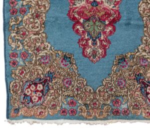 27038_ESTIRN1-Antique_Kerman_Handwoven_Rug-2'0''x3'9''-Persia-1-Border
