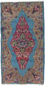 Antique Persian Kerman Handwoven Rug