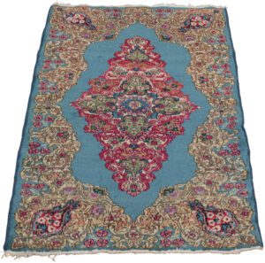 Antique Persian Kerman Handwoven Rug