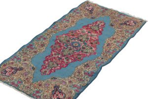 Antique Persian Kerman Handwoven Rug