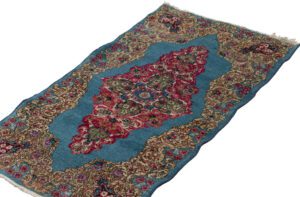 Antique Persian Kerman Handwoven Rug
