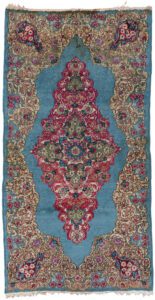 Antique Persian Kerman Handwoven Rug