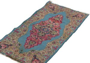 Antique Persian Kerman Handwoven Rug