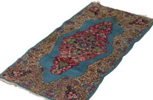 Antique Persian Kerman Handwoven Rug