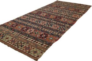 Antique Shirvan Kilim Handwoven Rug