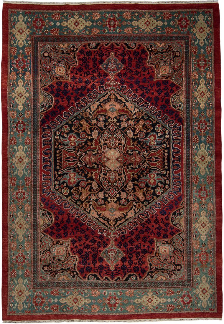 Oushak Fine Handwoven Village Rug