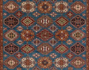 37652-Fine_Afghan_Kazak_Handwoven_Tribal_Rug-10'4''x13'5''-Afghanistan-1-Center