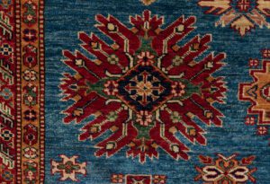 37652-Fine_Afghan_Kazak_Handwoven_Tribal_Rug-10'4''x13'5''-Afghanistan-13