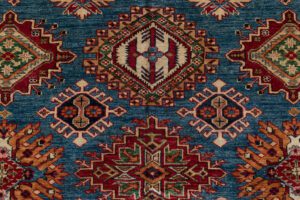 37652-Fine_Afghan_Kazak_Handwoven_Tribal_Rug-10'4''x13'5''-Afghanistan-3