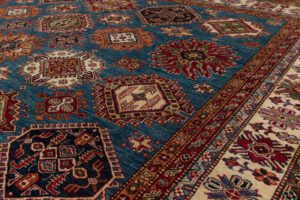 37652-Fine_Afghan_Kazak_Handwoven_Tribal_Rug-10'4''x13'5''-Afghanistan-9