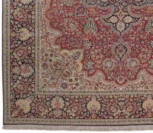 54765_ESTIND1-Kashan_Art_Silk_Handwoven_Rug-8'1''x11'2''-India-1-Border