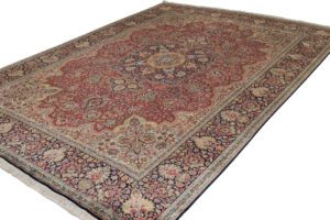 Kashan Art Silk Handwoven Rug