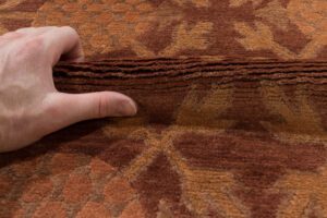 54803_ESTNPL1-Tibetan_Pomegranate_Lattice_Handwoven_Vintage_Rug-9'0''x12'2''-Nepal-10