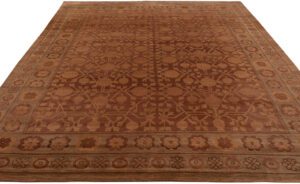 Tibetan Pomegranate Lattice Handwoven Rug
