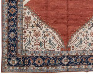54807_BTR013A-Serapi_Fine_Handwoven_Tribal_Rug-8'2''x14'0''-Afghanistan-1-Border