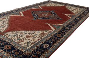 Afghan Serapi Handwoven Tribal Rug