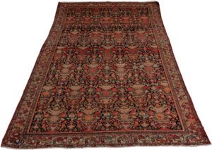 Antique Malayer Handwoven Rug