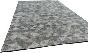 Stone Washed Scandinavian Handwoven Rug