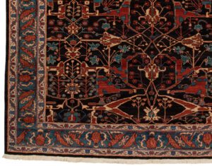 26799-Turkish_Azeri_Bidjar_Village_Handwoven_Rug-9'9''x11'10''-Turkey-1-Border
