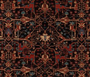 26799-Turkish_Azeri_Bidjar_Village_Handwoven_Rug-9'9''x11'10''-Turkey-1-Center