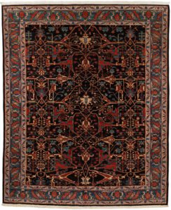 Turkish Azeri Bidjar Handwoven Rug