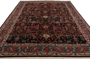 Turkish Azeri Bidjar Handwoven Rug