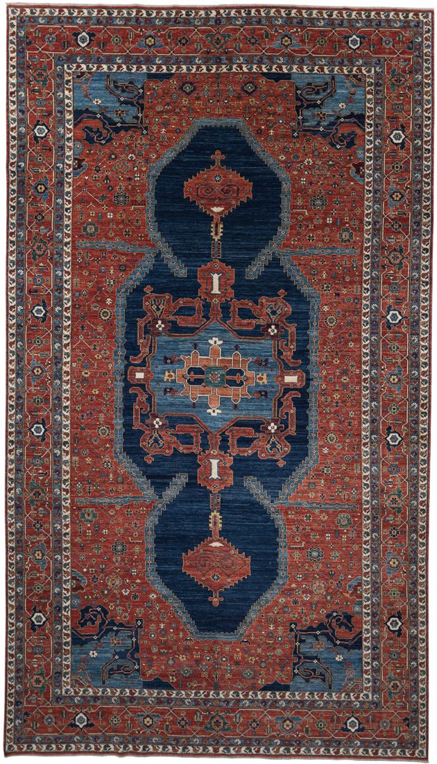 Afghan Bakshaish Handwoven Tribal Rug